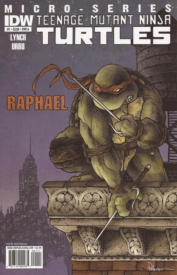 Teenage Mutant Ninja Turtles Micro-Series #1 cover