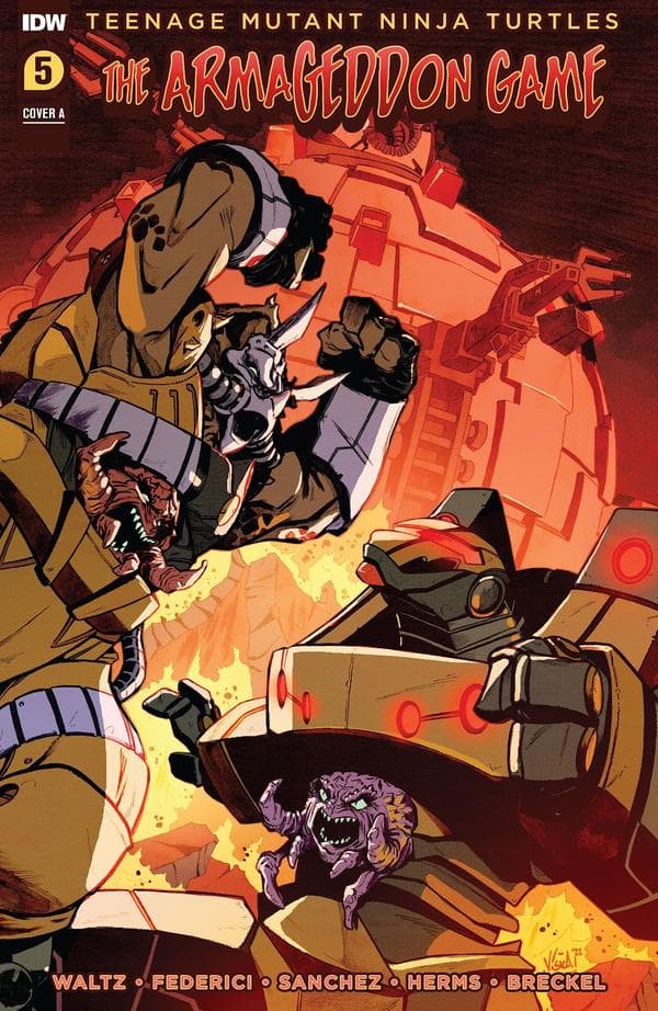 Teenage Mutant Ninja Turtles: The Armageddon Game #5 cover