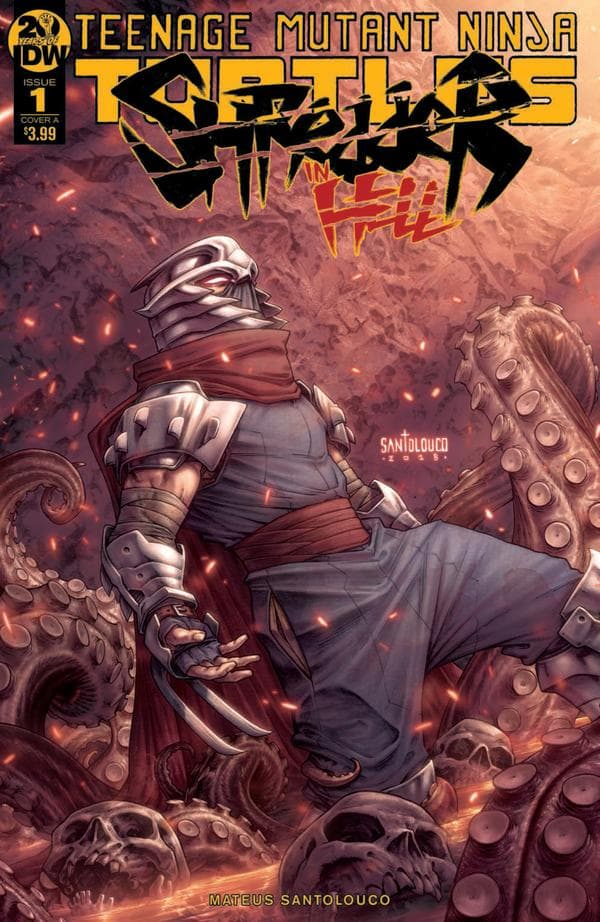 Teenage Mutant Ninja Turtles: Shredder in Hell cover — © IDW Publishing
