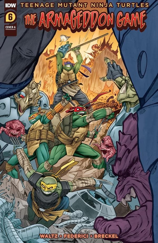 Teenage Mutant Ninja Turtles: The Armageddon Game #6 cover