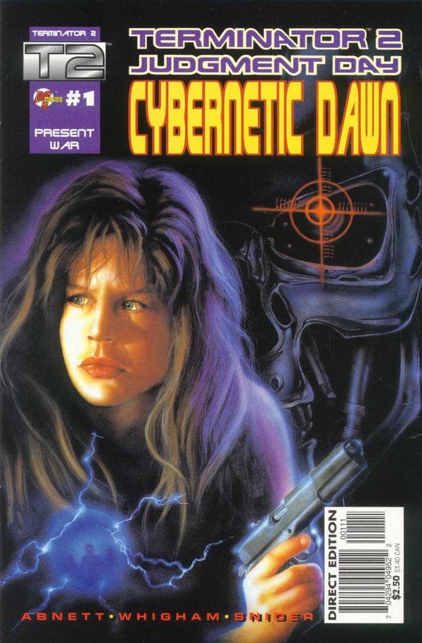 T2: Cybernetic Dawn #1 cover