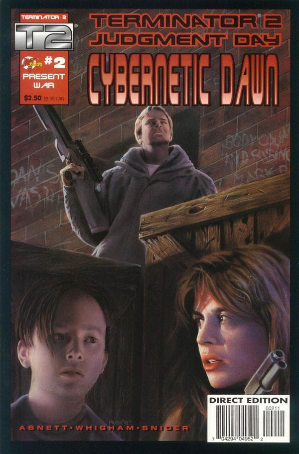 T2: Cybernetic Dawn #2 cover