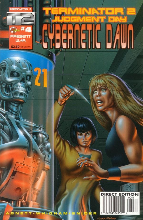 T2: Cybernetic Dawn #4 cover