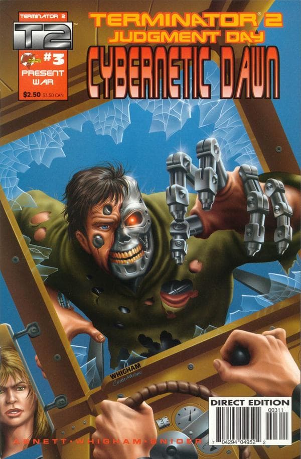 T2: Cybernetic Dawn #3 cover