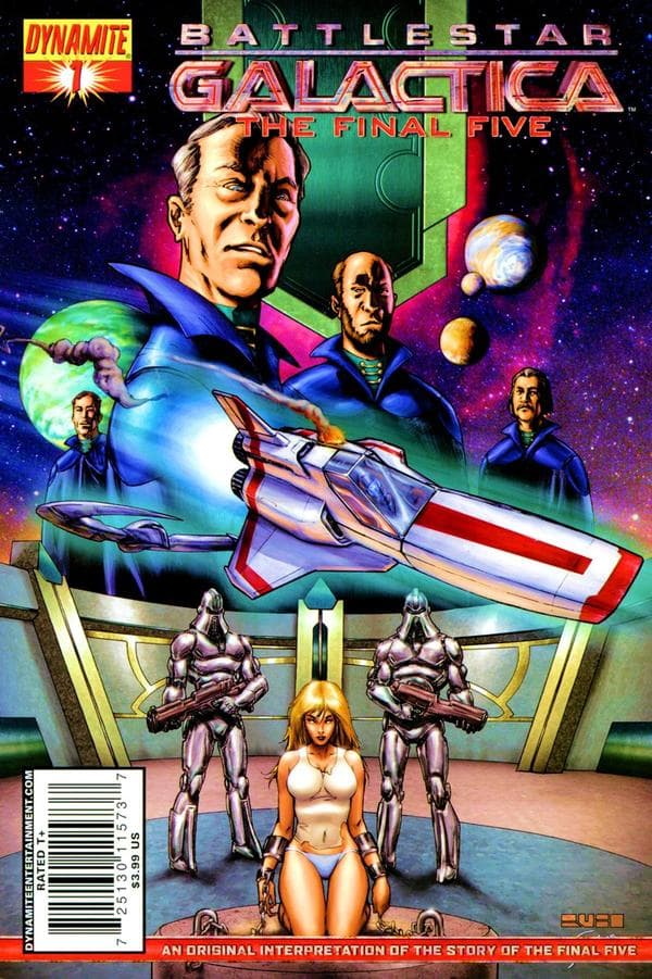 Battlestar Galactica: The Final Five #1 cover