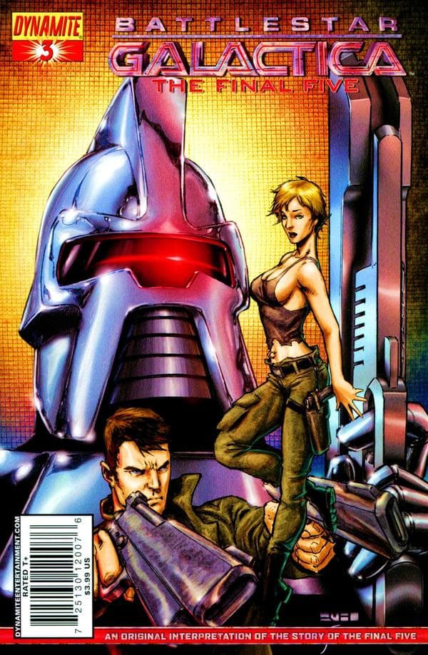 Battlestar Galactica: The Final Five #3 cover