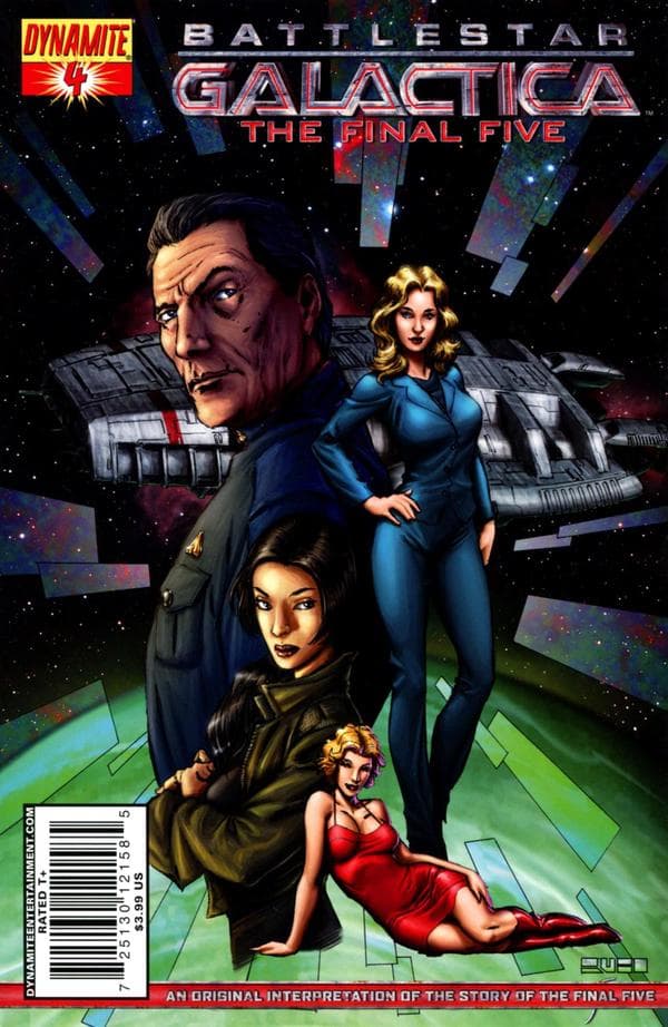 Battlestar Galactica: The Final Five #4 cover