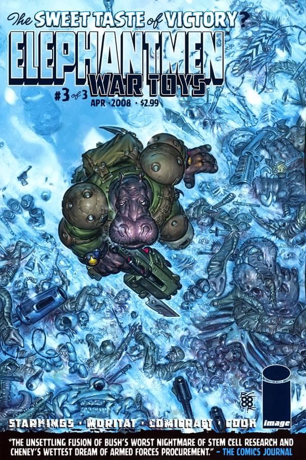 Elephantmen: War Toys #3 cover