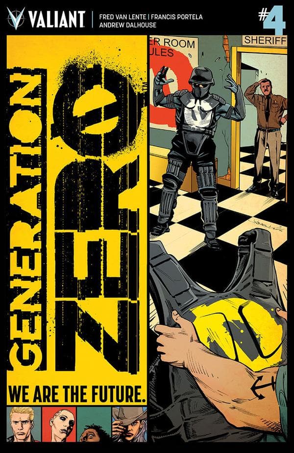 Generation Zero #4 cover