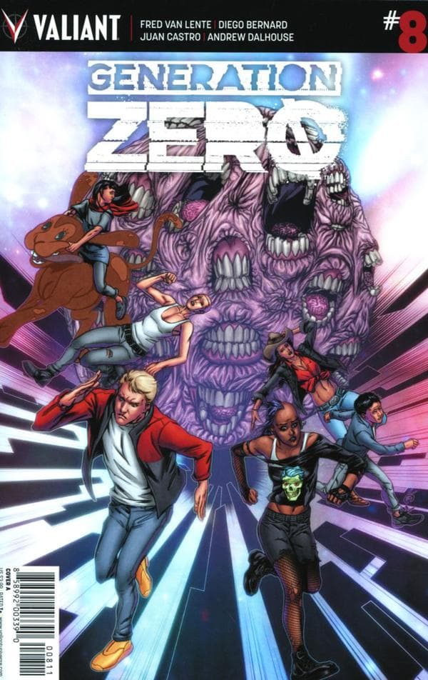 Generation Zero #8 cover