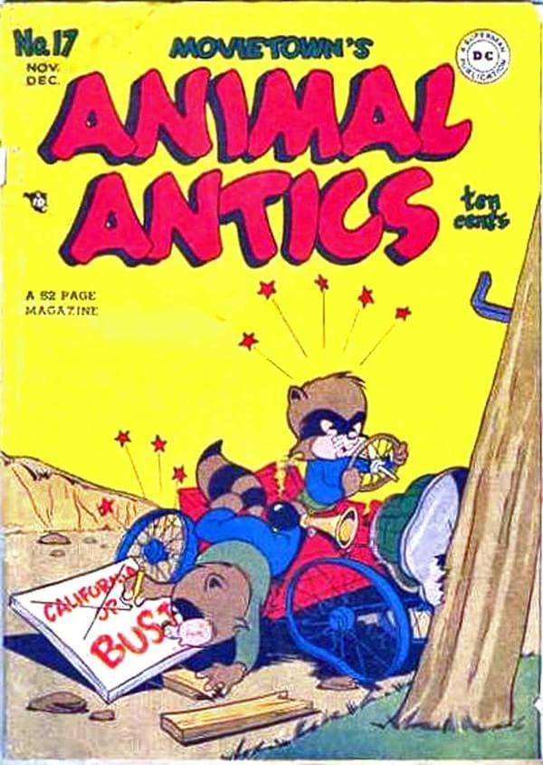 Animal Antics #17 cover