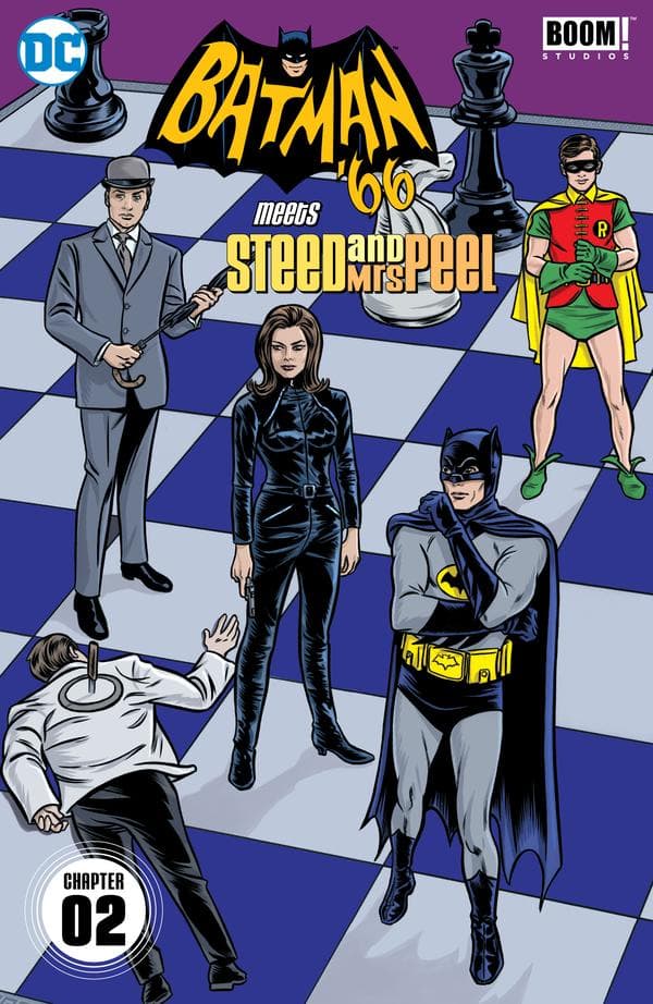 Batman '66 Meets Steed and Mrs Peel #2 cover