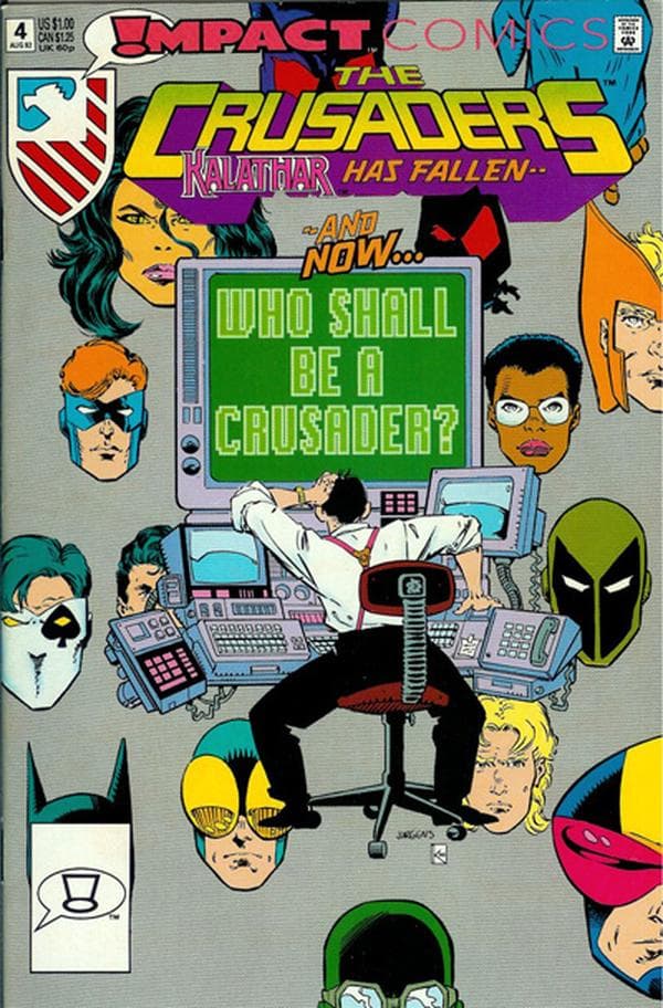 The Crusaders #4 cover