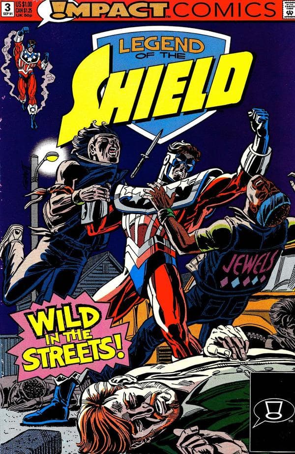 The Legend of the Shield #3 cover