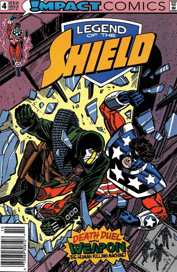 The Legend of the Shield #4 cover