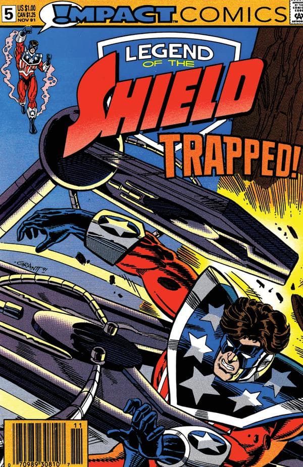The Legend of the Shield #5 cover