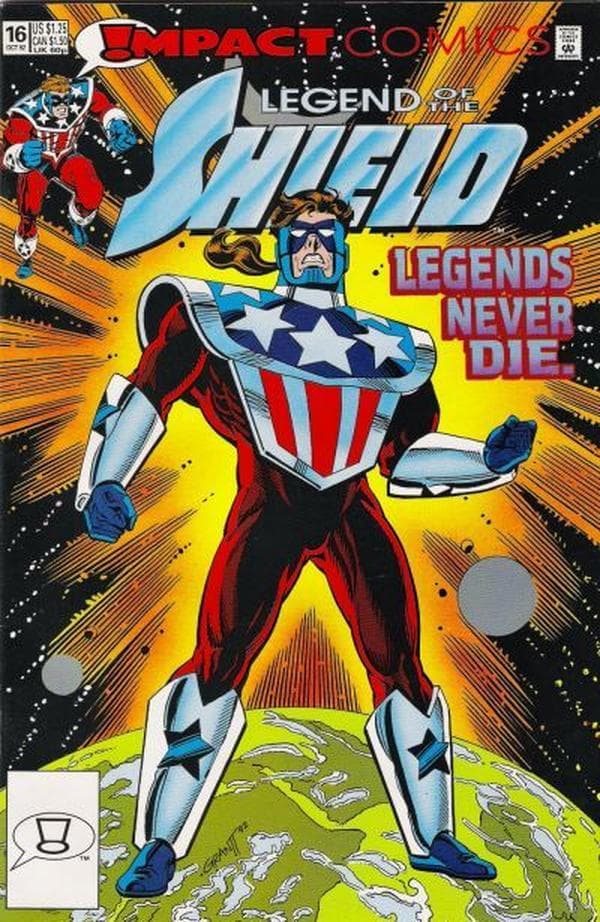 The Legend of the Shield #16 cover