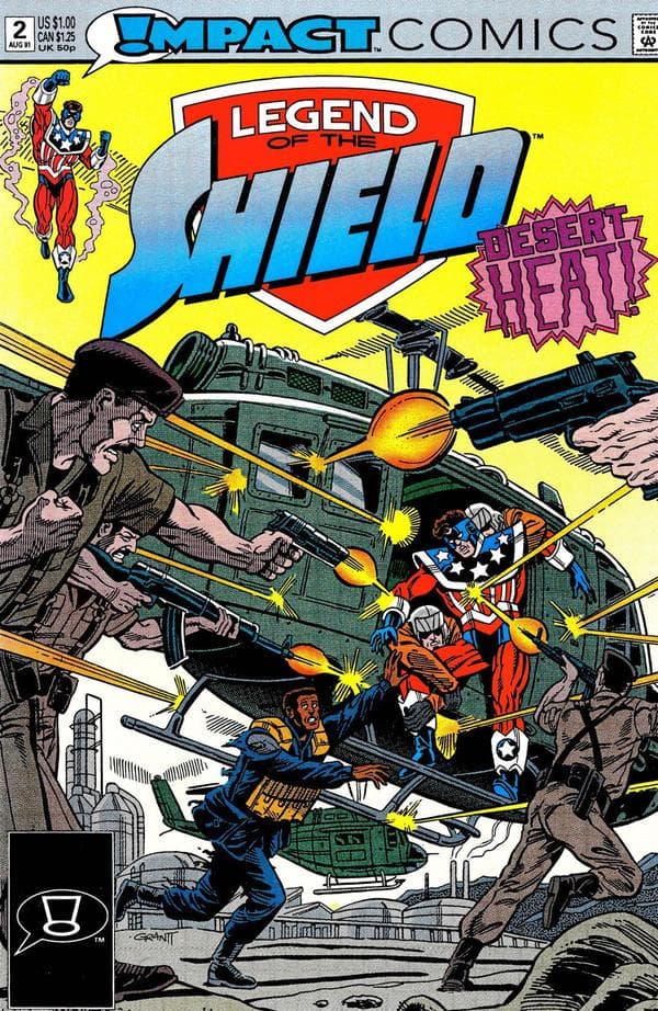 The Legend of the Shield #2 cover