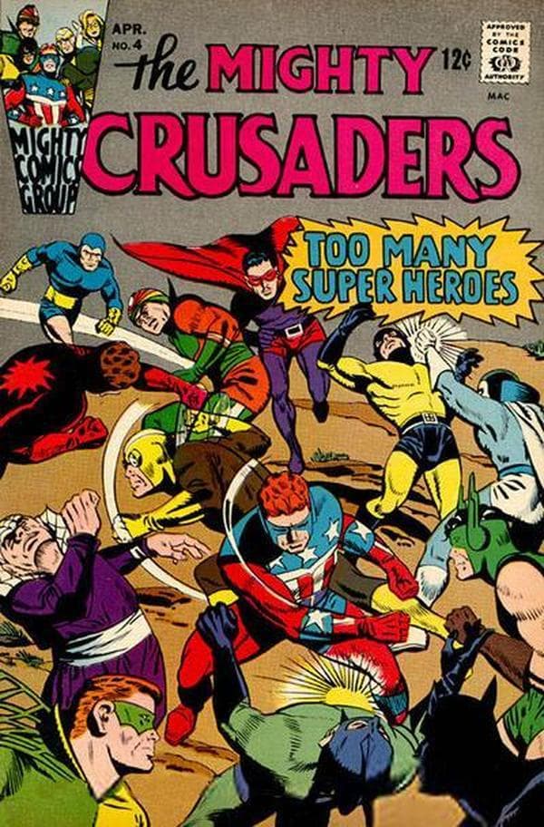 The Mighty Crusaders #4 cover