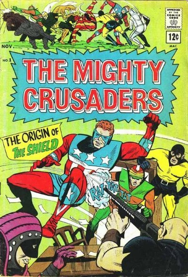 The Mighty Crusaders #1 cover