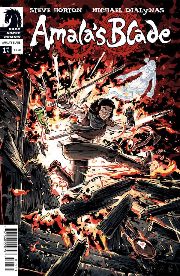 Amala's Blade #1 cover