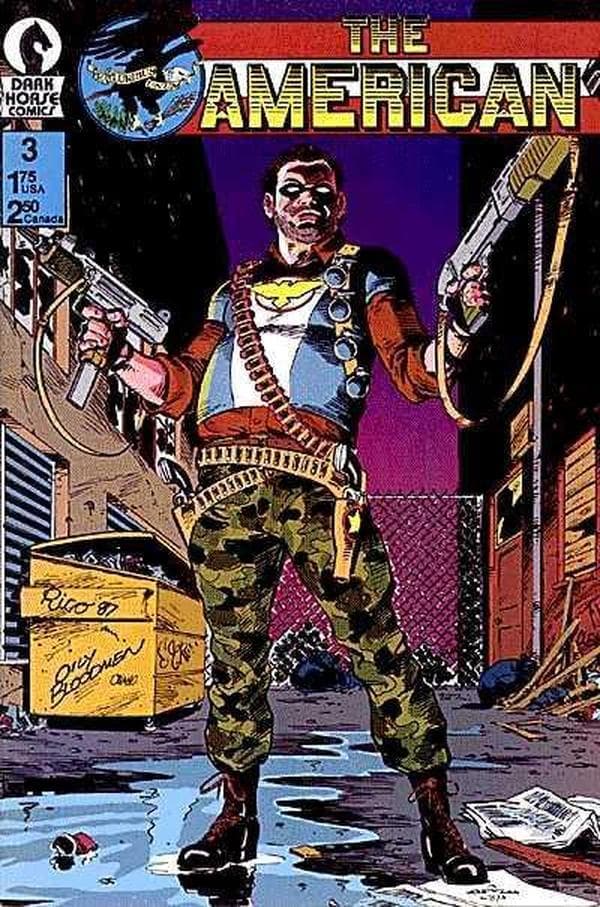 The American #3 cover