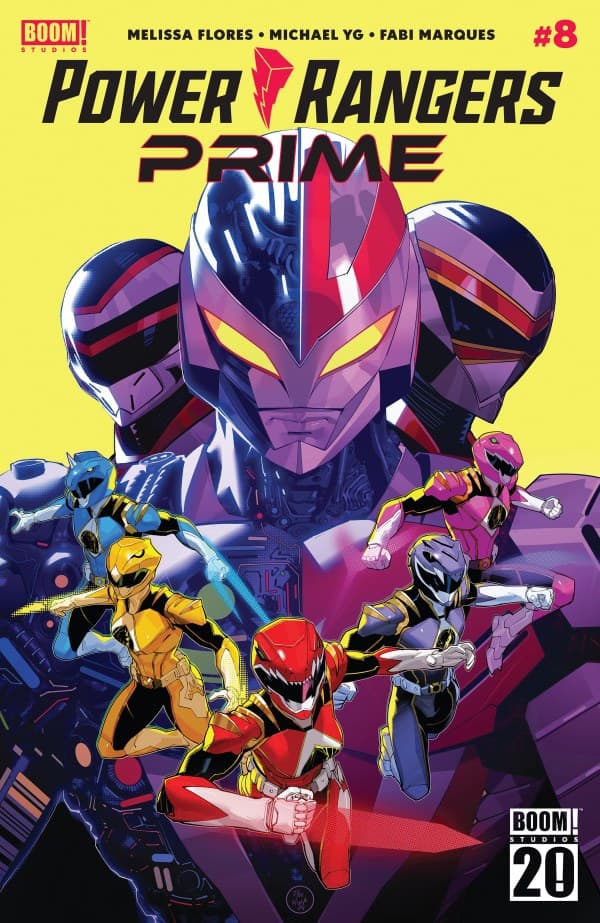 Power Rangers Prime #8 cover