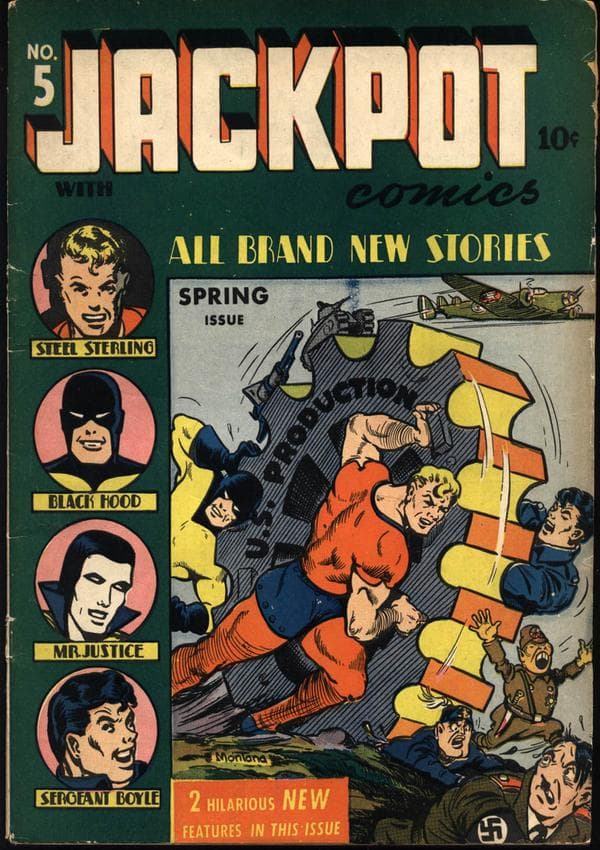 Jackpot Comics #5 cover