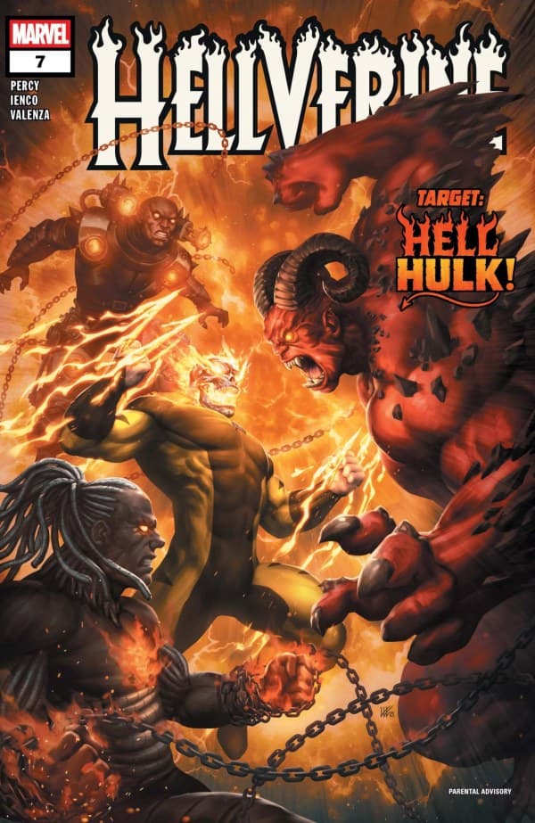 Hellverine #7 cover