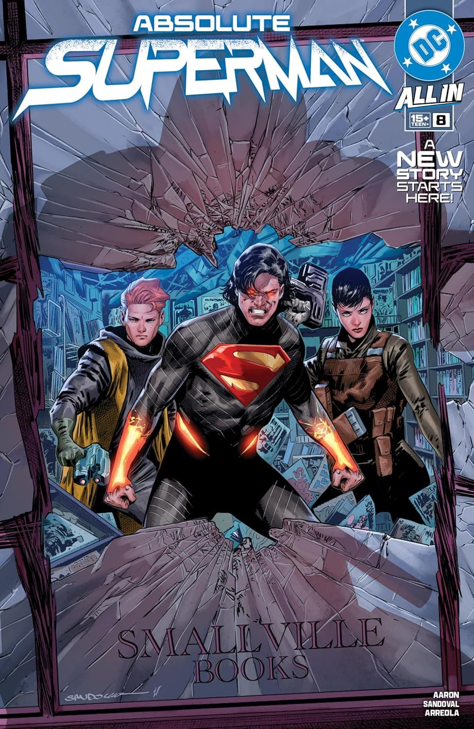 Absolute Superman #8 cover