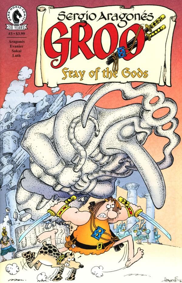 Groo: Fray of the Gods #3 cover