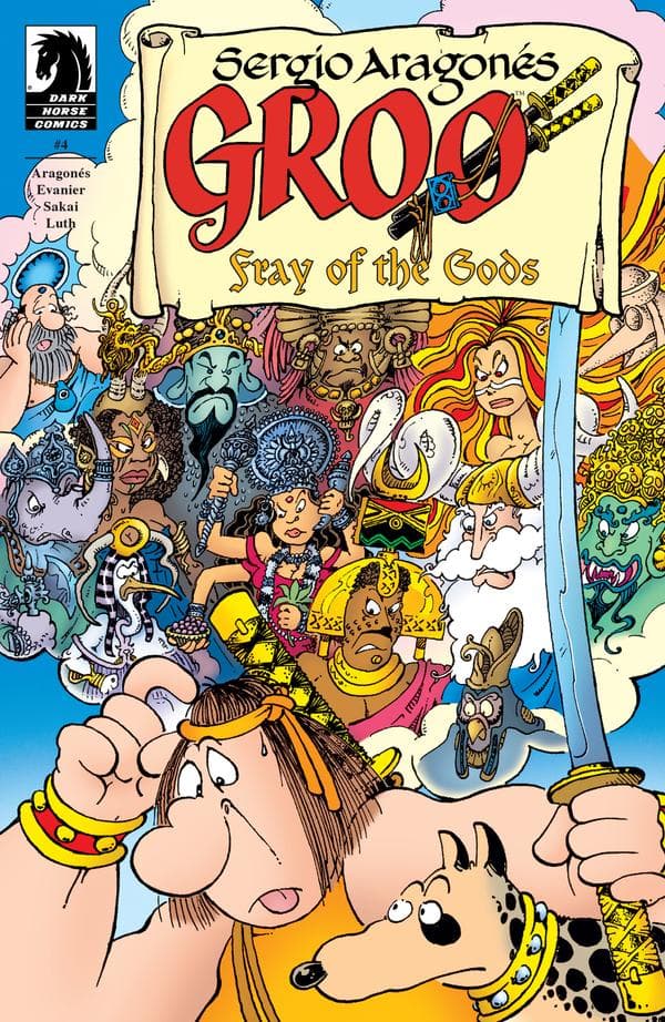 Groo: Fray of the Gods #4 cover