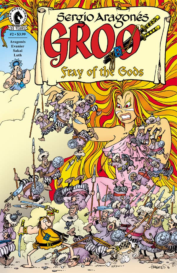 Groo: Fray of the Gods #2 cover