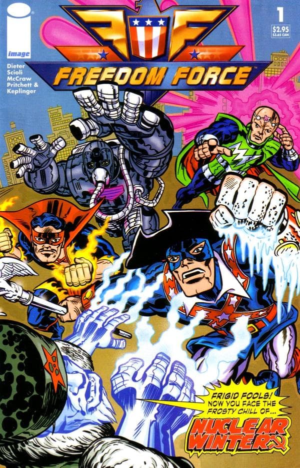 Freedom Force #1 cover