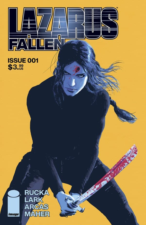 Lazarus Fallen #1 cover