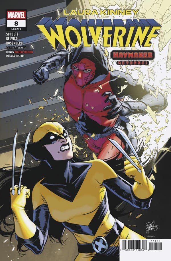 Laura Kinney: Wolverine #8 cover