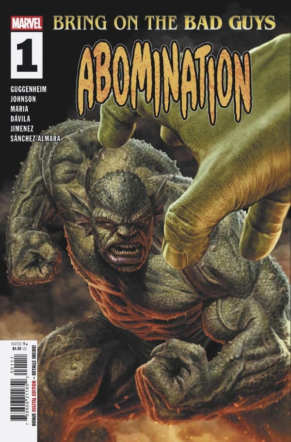 Bring On the Bad Guys: Abomination cover — © Marvel Comics