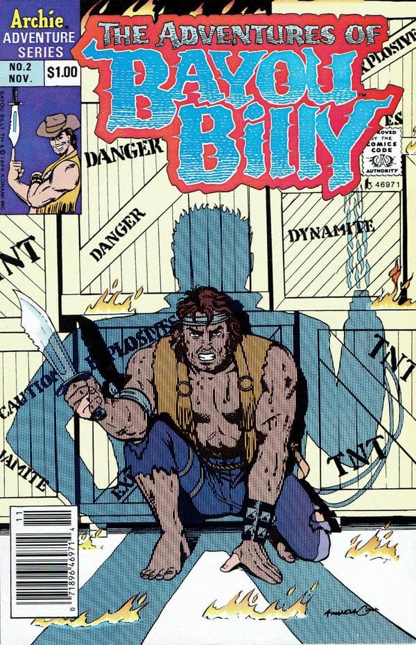 The Adventures of Bayou Billy #2 cover