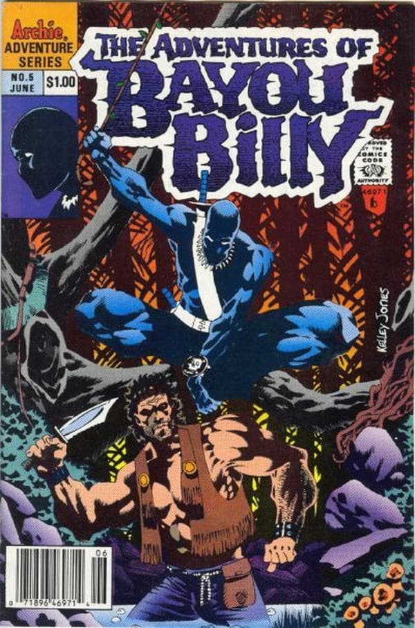The Adventures of Bayou Billy #5 cover