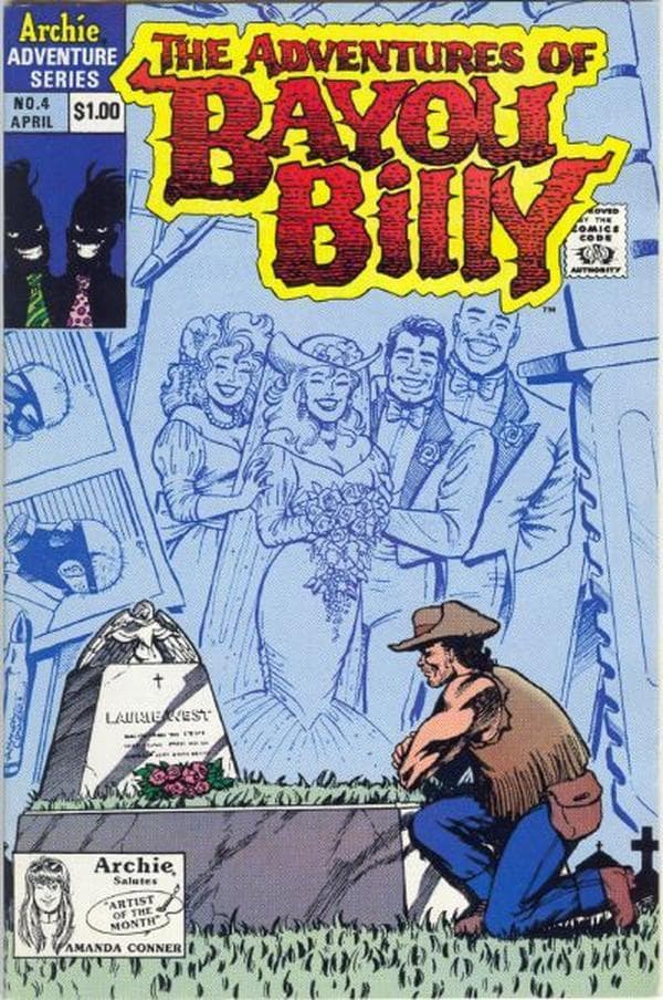 The Adventures of Bayou Billy #4 cover