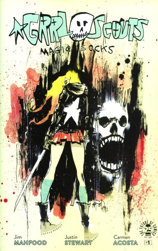 Grrl Scouts: Magic Socks cover — © Image Comics