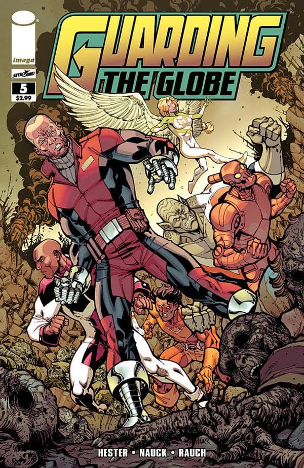 Guarding the Globe #5 cover