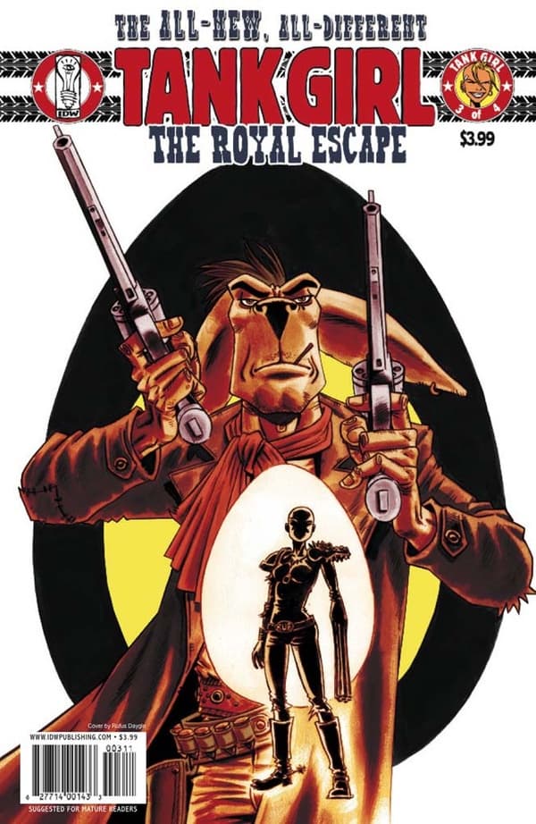 Tank Girl: The Royal Escape #3 cover