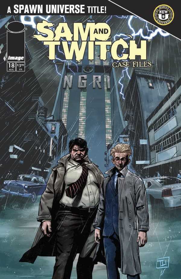 Sam and Twitch Case Files #18 cover