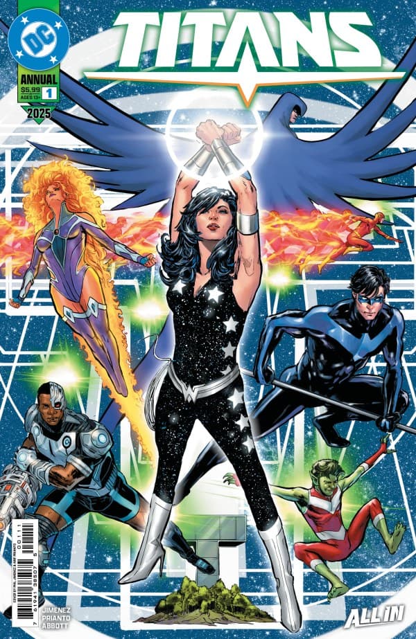 Titans 2025 Annual cover — © DC Comics