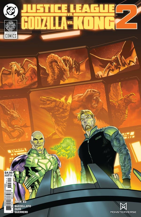 Justice League vs. Godzilla vs. Kong 2 #3 cover