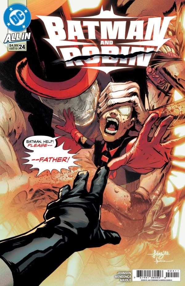 Batman and Robin #24 cover