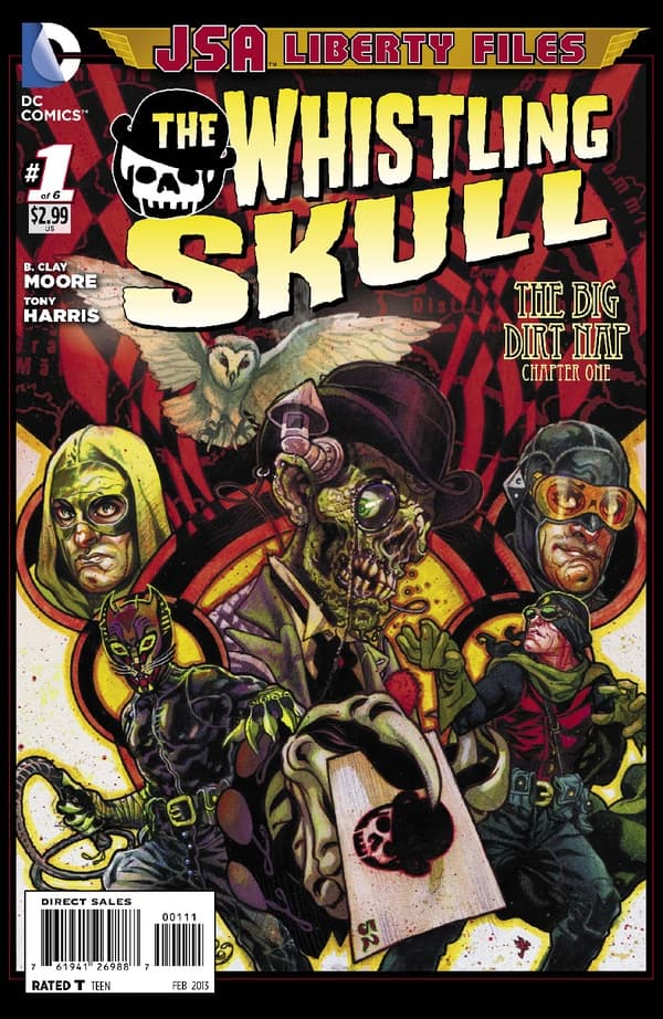 JSA Liberty Files: The Whistling Skull #1 cover
