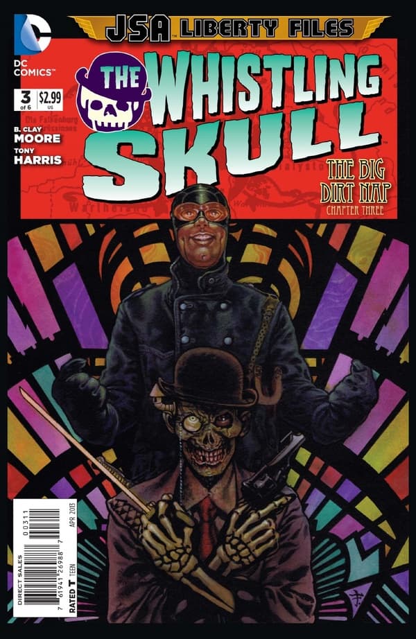JSA Liberty Files: The Whistling Skull #3 cover