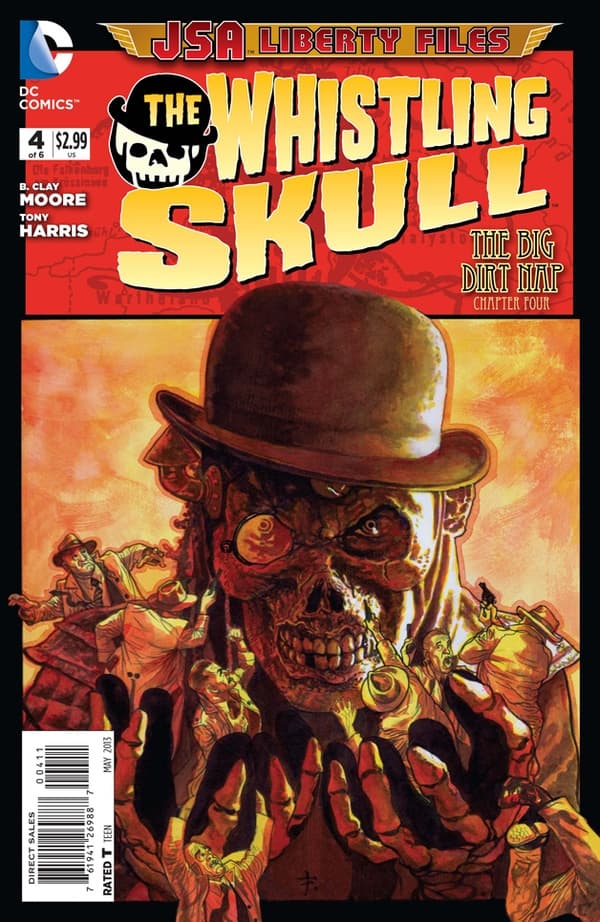 JSA Liberty Files: The Whistling Skull #4 cover